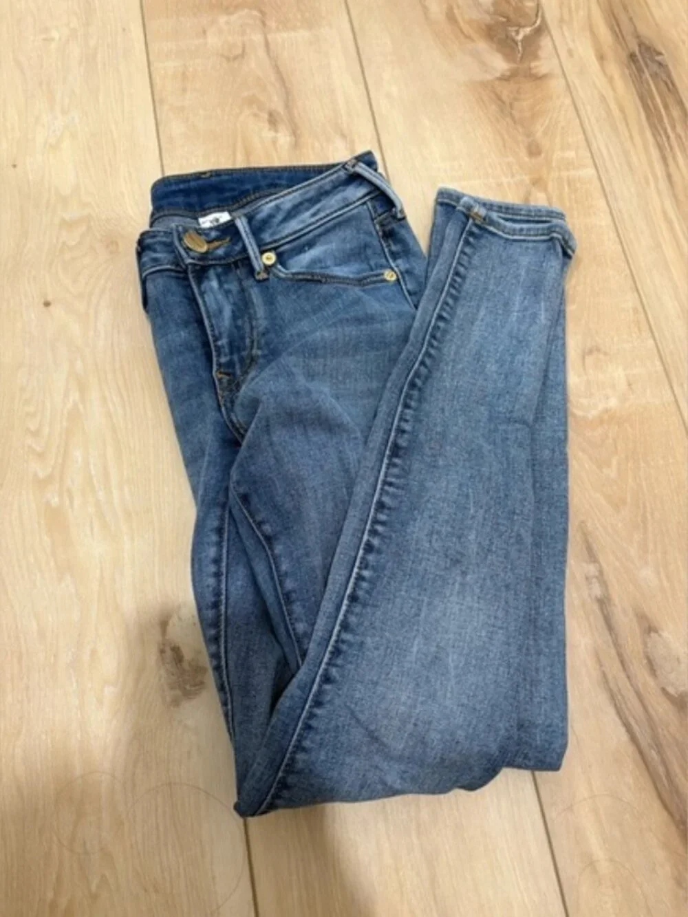 TRUE RELIGION Gold Budda Pocket JENNIE CURVY Mid Rise Jeans - Picture 3 of 9